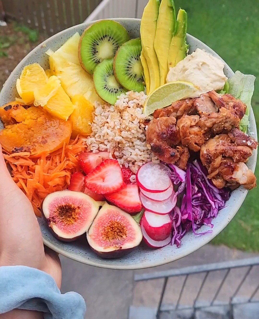 rainbow bowl