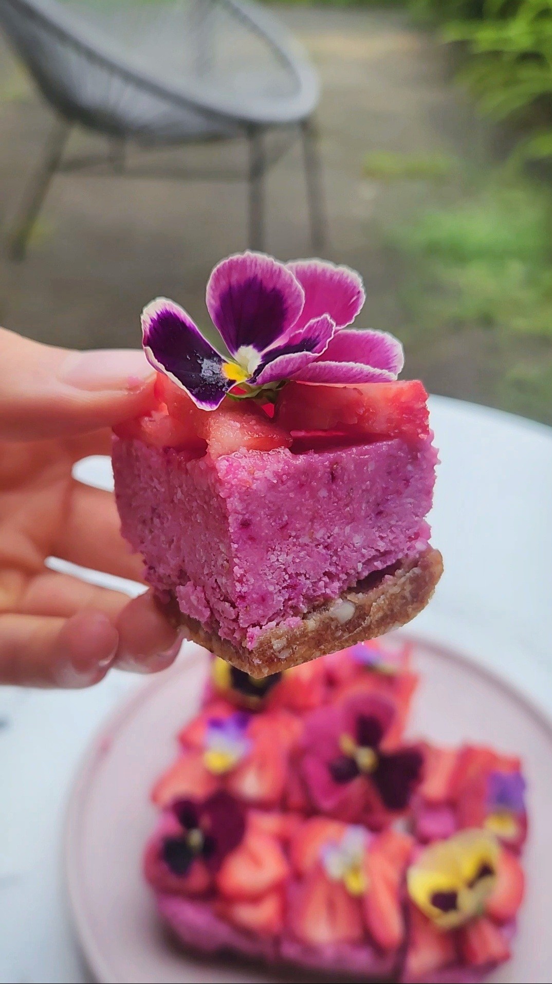 strawbeet slice up close